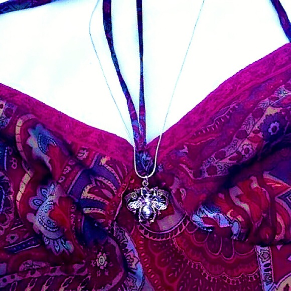 Brazenly Buzzin' Handcrafted Necklace - Picture 5 of 5